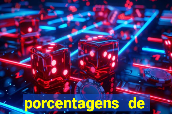 porcentagens de jogos pagantes